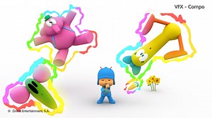 POCOYO 2D VFX and postpro