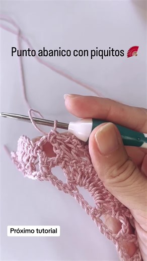 Cómo Tejer el Punto Abanico a Crochet