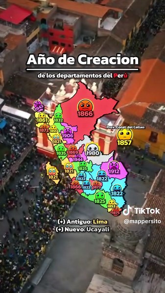 Creación del Departamento: Geografía de Perú
