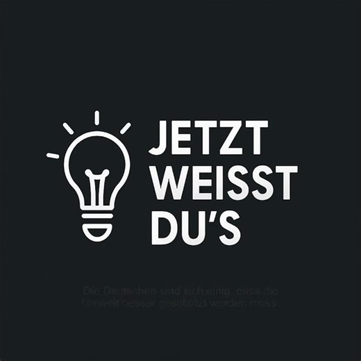"Deutsche vereint für Umweltschutz!"