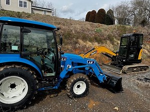 LS MT357 Compact Tractor Delivery