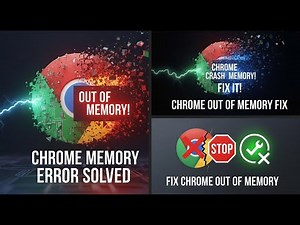 Fix Chrome Out of Memory Error Not Enough Memory to Open This Page Windows 11 AW Snap