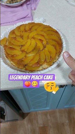 Our Legendary Peach Cake Recipe
