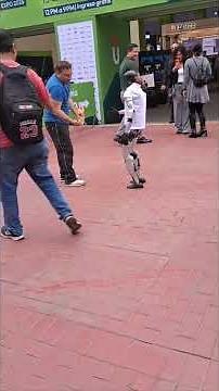 Humanoid Robot Busts Out Dance Moves