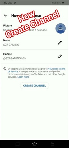 How Create Youtube channel #shorts #youtubeshorts