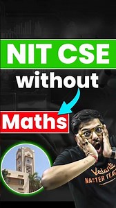 NIT CSE without Maths JEE 2026 😱?#jee #jeeexam #iitjee #jee2026 #jeemain #shorts #nit #cse