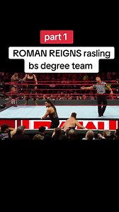ROMAN REIGNS TEAM RASLING WWE NETWORK