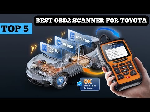 TOP 5 BEST OBD2 SCANNER FOR TOYOTA IN 2025 | Best Scan Tool For Toyota