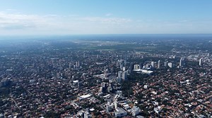 Buildings, City, High, Sky