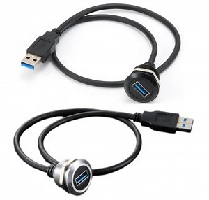 [Hot Item] Panel Chassis Wall Mount USB Female to USB Male Connector Extension Cable