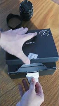Fujifilm X-T50 + XF16-50 unboxing