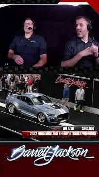 SOLD! 2022 Ford Mustang Shelby GT500KR Widebody - BARRETT-JACKSON 2026 LAS VEGAS AUCTION