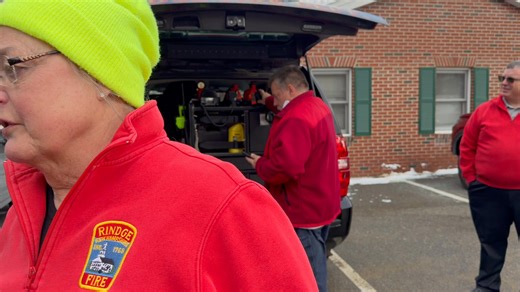 26C1 Fire Chief Rick Donovan completes his final sign off with dispatch celebrating his 28 years of service to the Town of Rindge with a retirement effective today December 31, 2025. | Rindge Fire Department