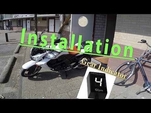 How to install : Gipro Gear Indicator DS on a Kawasaki Z1000(2008) PLUS some excessive testing