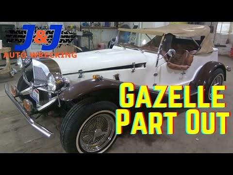 1929 Mercedes Gazelle Kit Car Part Out Test Video mgzl220