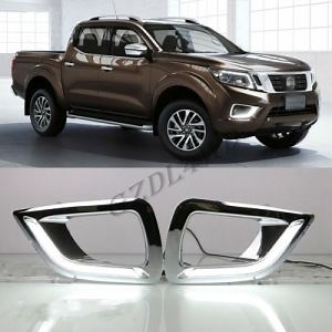 DRL Fog Lamp Nissan Navara Np300 2015-2016 White LED Daytime Running Light