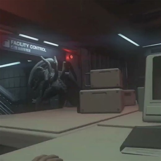 What is that thing | Alien Isolation #gaming #videogames #alien