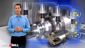 ISCAR TECH-TALK - ISCAR Small Quad Shaped Milling Inserts Intended for General Milling