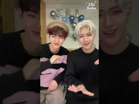 zb1 zhang hao and ricky weibo live singing compilation (lyric trans: ZB1subs)