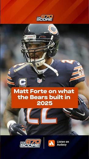 Matt Forte: Bears have built 'confidence, a culture and respect' in 2025