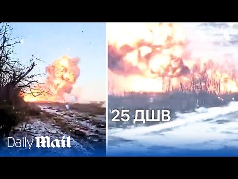 Russian BMP explodes during attack on Ukrainian trench after being hit by FPV drone