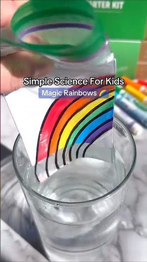 Simple Science - Magic Rainbows DIY