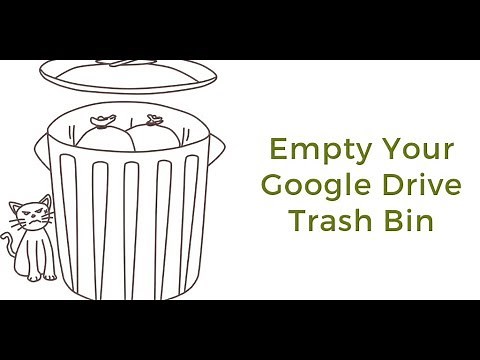 Remember to Empty Your Google Drive Trash Bin