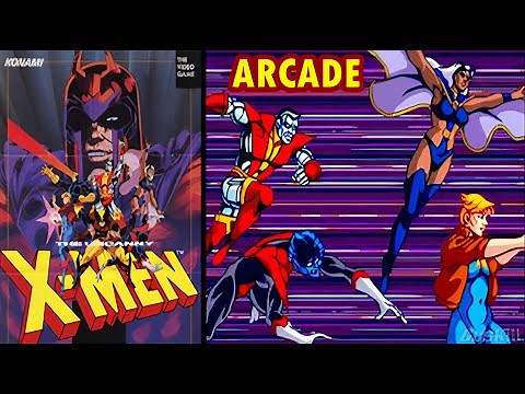 X-Men: The Arcade Game (1992) Full Game Longplay HD 60FPS