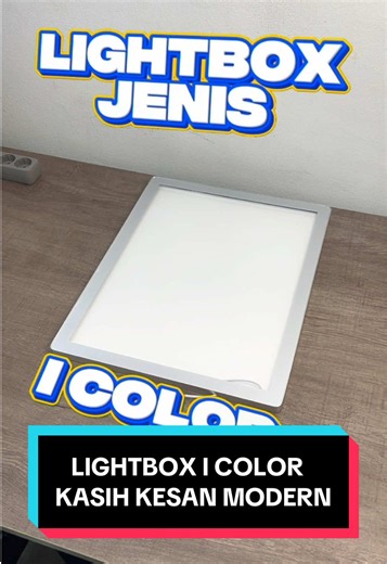 Lightbox LED untuk Menu: Tips Color agar Terlihat Modern