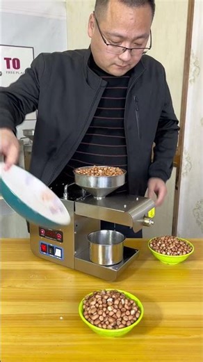 How to Make Pure Peanut Oil at Home | Mini Oil Extraction Machine