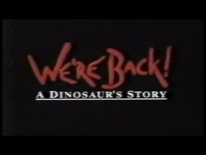 We're Back! A Dinosaur's Story commercial 1993