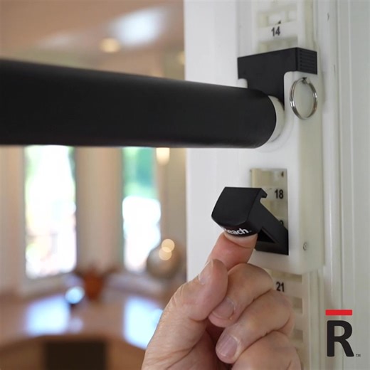 Reach Bar is a fully adjustable, door-mounted bar that turns your doorway into a dynamic, suspension training platform for improving strength, mobility, and decompression. | Reach Bar