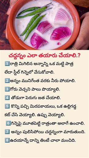 చద్దన్నం ఎలా తయారు చేయాలి.?#StartupIdea#BusinessIdeas#Growth#business#trending#shorts