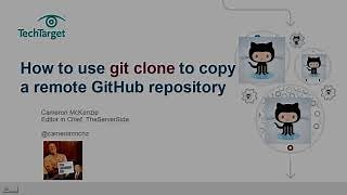 How to use git clone to copy a remote GitHub repository