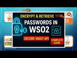 Encrypt & Retrieve Passwords in WSO2 with Secure Vault API