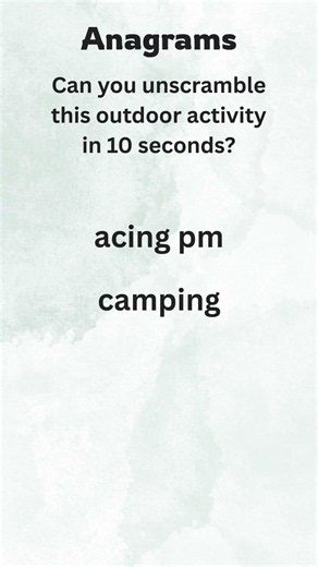 Anagrams
