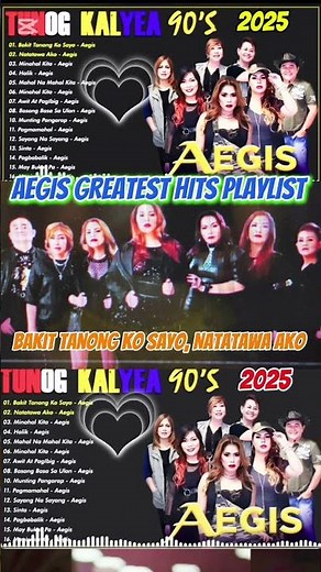 AEGIS Greatest Hits Playlists🎧 Mga Lumang Tugtugin Opm Nonstop🎧 Bakit Tanong Ko Sayo, Natatawa Ako,