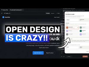 Open Design + Free APIs : THE BEST Open Alternative to Codex is FINALLY HERE!