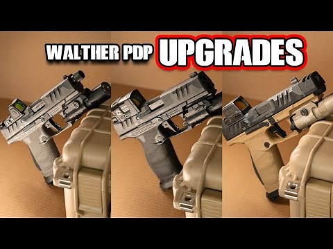 The Walther PDP paired with ZR Tactical, is the best striker fired pistol on the market.