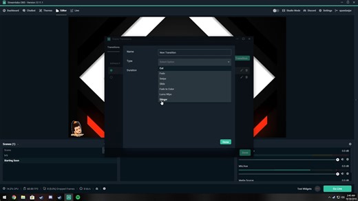 How to add youtube video to streamlabs obs