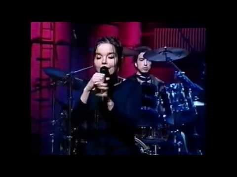 Björk - Human Behaviour (Original studio version on live video)