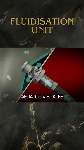 Hopper Fluidization Units #productionline #fluidisation