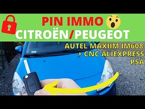 Jak odczytać PIN Immobilizera? Czyli Autel MaxIM IM608 od Fabiego w akcji :) C3 II 2010 1.4 HDI