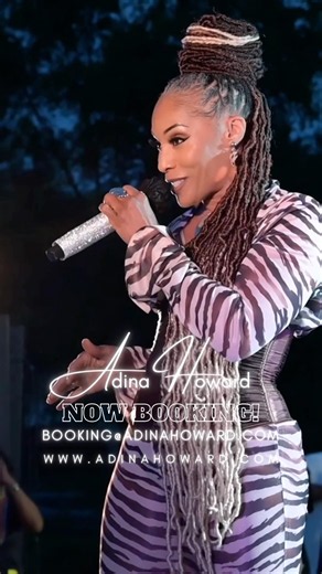 ‪@MsAdinaHoward‬ hits the stage in #omaha #lova #adinahoward