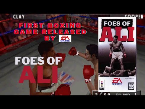 The First Boxing Game Released By EA Sports | FOES OF ALI | Is it any good? | Top Boxing Games