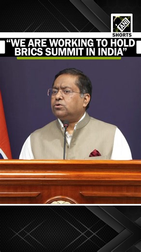 MEA Spokesperson Randhir Jaiswal confirms India's preparations for hosting BRICS Summit