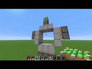 How to make a 3x3 door java edition minecraft