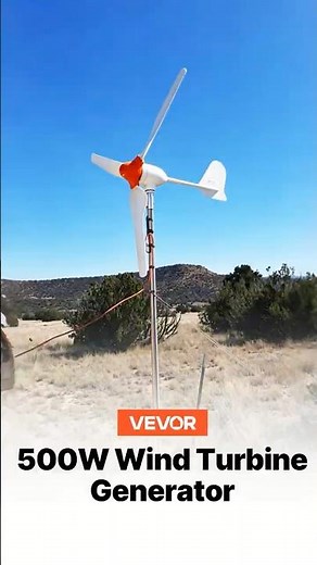 Backyard Wind Power Anyone Can Build – VEVOR