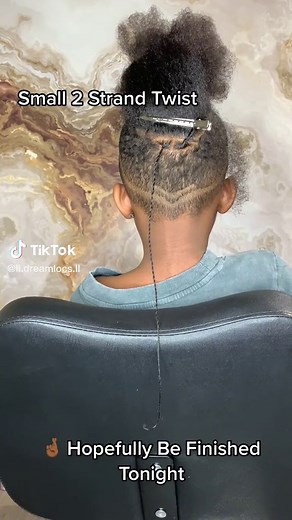 Today i Woke Up Not Feeling Good But Got To Kids Hair Done For School 😅 Idk Why I Decided To go With Smaller Twist! #2strandtwist #fyp #foryourpage #foryoupage #blackmoms #naturalhair #naturalhairstyles #kidshair