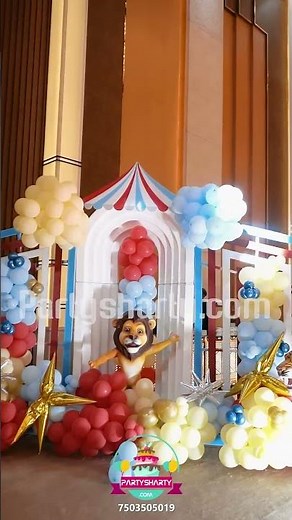 🎪✨ Step right up to the magic with our luxury carnival theme! 🎉 #carnivaltheme #eventplanner #event